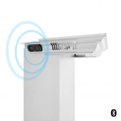 ZLINE Kitchen And Bath ZLINE Crown Molding In Stainless Steel With Built-in Bluetooth Speakers (CM6-BT-KN/KN4)