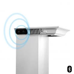 ZLINE Kitchen And Bath Range Hood Accessories ZLINE Crown Molding With Built-in Bluetooth Speakers (CM6-BT-KB)