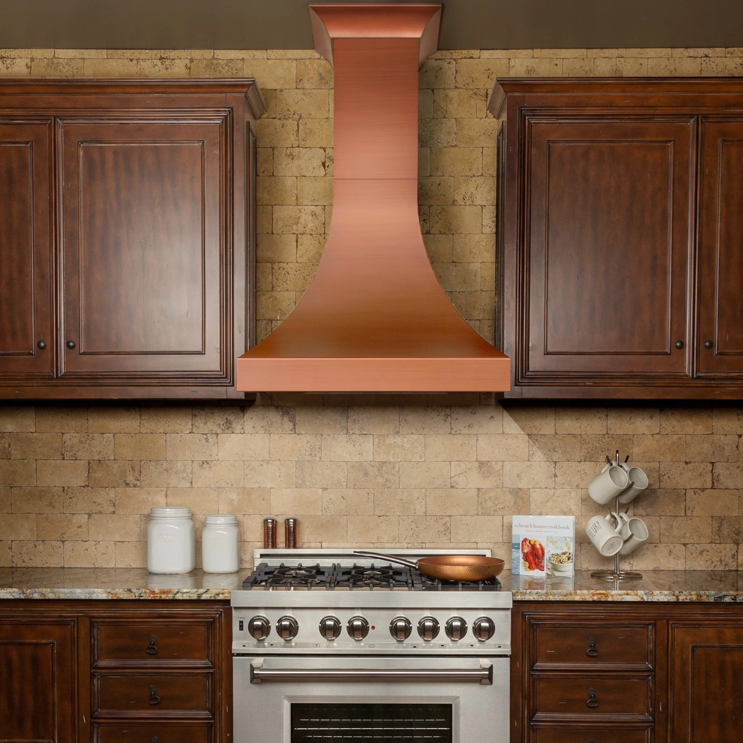 ZLINE Kitchen And Bath ZLINE Designer Series Copper Finish Wall Range Hood (8632C) 3 ZLINE Kitchen And Bath ZLINE Designer Series Copper Finish Wall Range Hood (8632C)