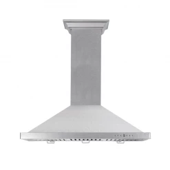 ZLINE Kitchen And Bath Shop By Brand ZLINE Convertible Designer Series DuraSnow Stainless Steel Wall Mount Range Hood (8KBS)