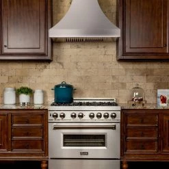 ZLINE Kitchen And Bath Shop By Brand ZLINE Designer Series DuraSnow Stainless Steel Wall Range Hood (8632S)