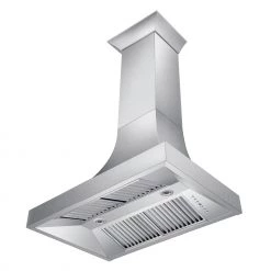 ZLINE Kitchen And Bath Shop By Brand ZLINE Designer Series DuraSnow Stainless Steel Wall Range Hood (8632S)
