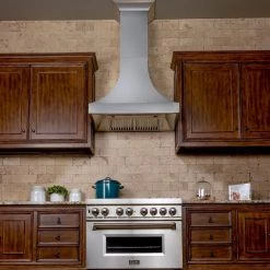 ZLINE Kitchen And Bath Shop By Brand ZLINE Designer Series DuraSnow Stainless Steel Wall Range Hood (8632S)