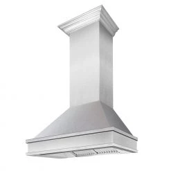 ZLINE Kitchen And Bath ZLINE Designer Series DuraSnow Wall Mount Range Hood (8656S) Shop By Brand