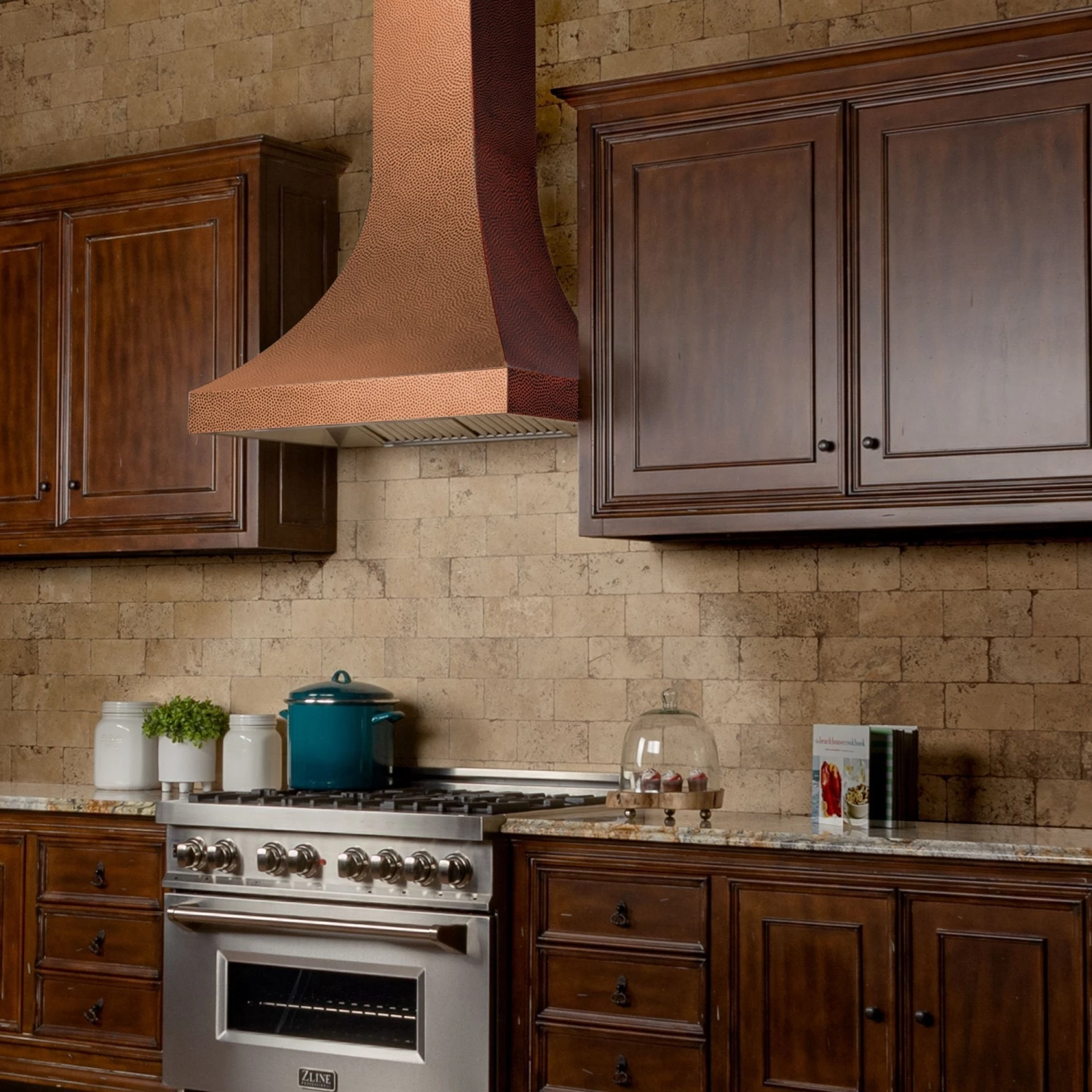 ZLINE Kitchen And Bath ZLINE Designer Series Hand-Hammered Copper Finish Wall Range Hood (8632H) Shop By Brand 3 ZLINE Kitchen And Bath ZLINE Designer Series Hand-Hammered Copper Finish Wall Range Hood (8632H) Shop By Brand