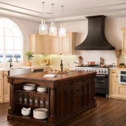 ZLINE Kitchen And Bath ZLINE Designer Series Oil-Rubbed Bronze Wall Range Hood (8632B)