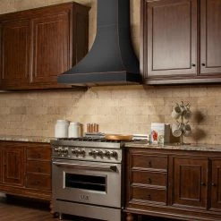 ZLINE Kitchen And Bath ZLINE Designer Series Oil-Rubbed Bronze Wall Range Hood (8632B)