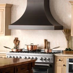 ZLINE Kitchen And Bath ZLINE Designer Series Oil-Rubbed Bronze Wall Range Hood (8632B)