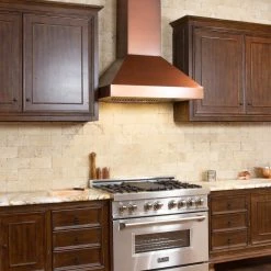 ZLINE Kitchen And Bath ZLINE Convertible Designer Series Copper Wall Mount Range Hood (8667C) Shop By Brand