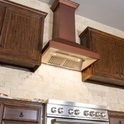 ZLINE Kitchen And Bath ZLINE Convertible Designer Series Copper Wall Mount Range Hood (8667C) Shop By Brand