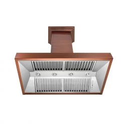 ZLINE Kitchen And Bath ZLINE Convertible Designer Series Copper Wall Mount Range Hood (8667C) Shop By Brand