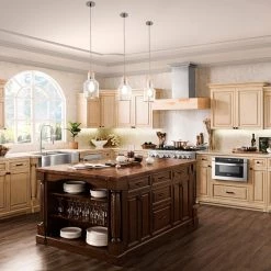 ZLINE Kitchen And Bath ZLINE Designer Series Wooden Wall Mount Range Hood In Butcher Block (681M)