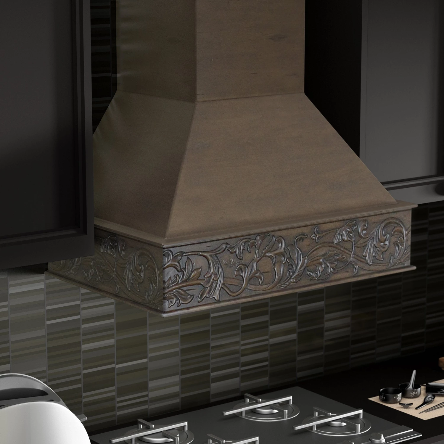 ZLINE Kitchen And Bath Shop By Brand ZLINE Wooden Wall Mount Range Hood In Normandy (373NN) 2 ZLINE Kitchen And Bath Shop By Brand ZLINE Wooden Wall Mount Range Hood In Normandy (373NN)