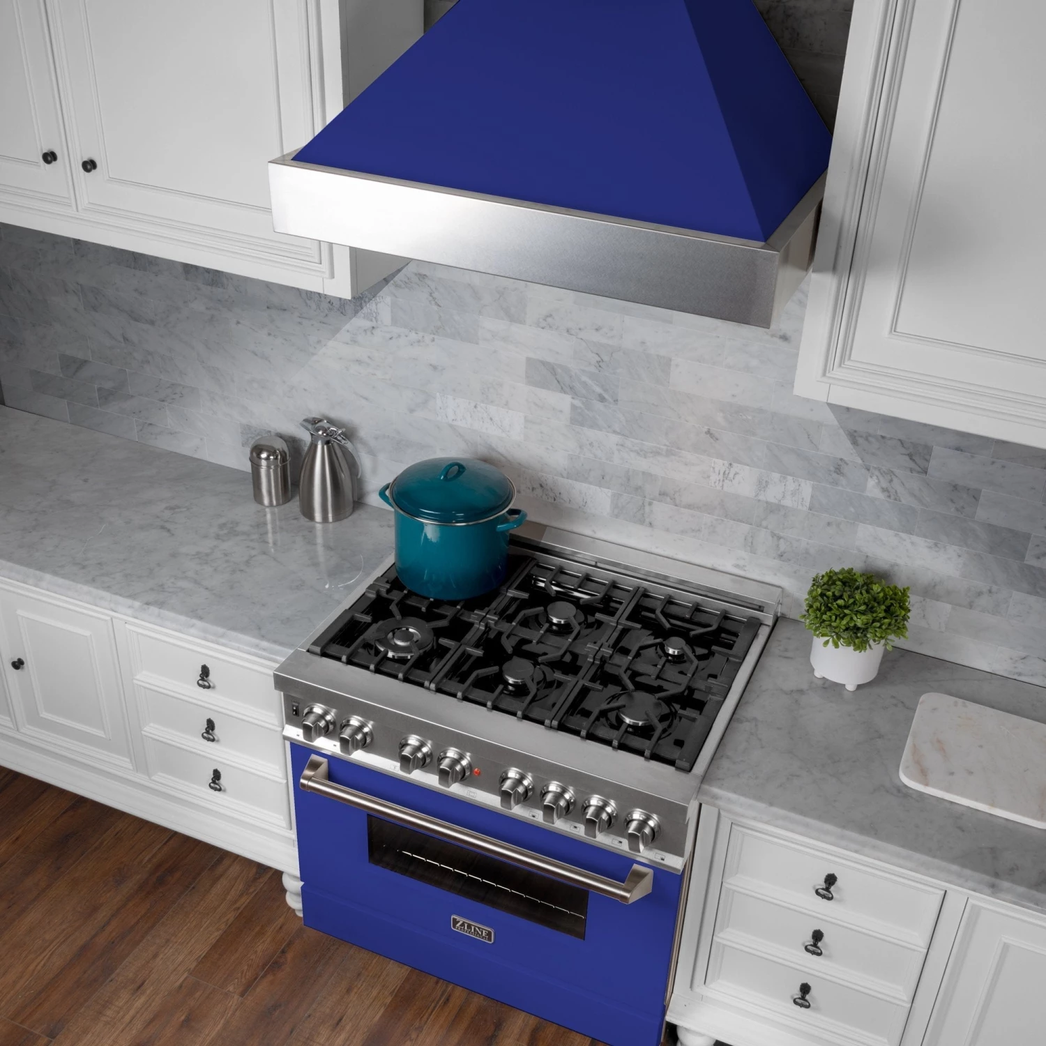 ZLINE Kitchen And Bath Shop By Brand ZLINE Ducted DuraSnow Stainless Steel Range Hood With Blue Matte Shell (8654BM) 9 ZLINE Kitchen And Bath Shop By Brand ZLINE Ducted DuraSnow Stainless Steel Range Hood With Blue Matte Shell (8654BM)
