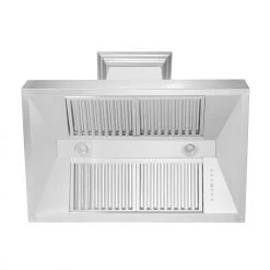 ZLINE Kitchen And Bath ZLINE DuraSnow Stainless Steel Range Hood With DuraSnow Shell (8654SN)