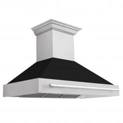 ZLINE Kitchen And Bath Shop By Brand ZLINE 48 In. DuraSnow Stainless Steel Range Hood With Colored Shell Options (8654SNX-48) 12 ZLINE Kitchen And Bath Shop By Brand ZLINE 48 In. DuraSnow Stainless Steel Range Hood With Colored Shell Options (8654SNX-48)
