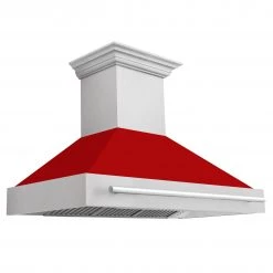 ZLINE Kitchen And Bath Shop By Brand ZLINE 48 In. DuraSnow Stainless Steel Range Hood With Colored Shell Options (8654SNX-48) 11 ZLINE Kitchen And Bath Shop By Brand ZLINE 48 In. DuraSnow Stainless Steel Range Hood With Colored Shell Options (8654SNX-48)