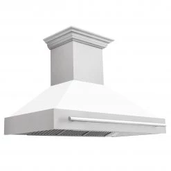 ZLINE Kitchen And Bath Shop By Brand ZLINE 48 In. DuraSnow Stainless Steel Range Hood With Colored Shell Options (8654SNX-48) 13 ZLINE Kitchen And Bath Shop By Brand ZLINE 48 In. DuraSnow Stainless Steel Range Hood With Colored Shell Options (8654SNX-48)