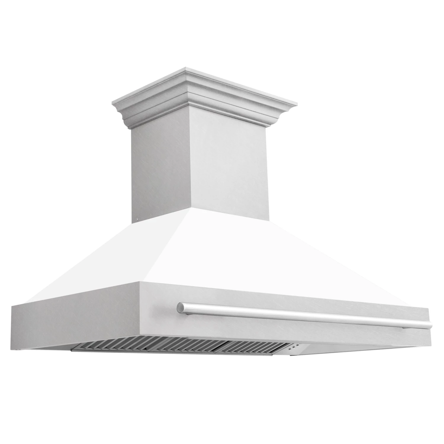 ZLINE Kitchen And Bath Shop By Brand ZLINE 48 In. DuraSnow Stainless Steel Range Hood With Colored Shell Options (8654SNX-48) 7 ZLINE Kitchen And Bath Shop By Brand ZLINE 48 In. DuraSnow Stainless Steel Range Hood With Colored Shell Options (8654SNX-48)