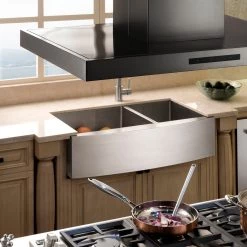 ZLINE Kitchen And Bath ZLINE Convertible Island Mount Range Hood In Black Stainless Steel (BSKE2iN) Shop By Brand