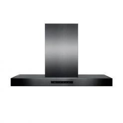ZLINE Kitchen And Bath ZLINE Convertible Island Mount Range Hood In Black Stainless Steel (BSKE2iN) Shop By Brand