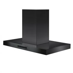 ZLINE Kitchen And Bath ZLINE Convertible Island Mount Range Hood In Black Stainless Steel (BSKE2iN) Shop By Brand