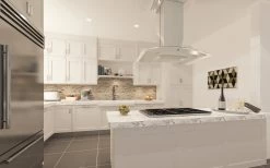 ZLINE Kitchen And Bath Shop By Brand ZLINE Island Mount Range Hood In DuraSnow Stainless Steel & Glass (8GL14iS)