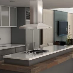 ZLINE Kitchen And Bath Shop By Brand ZLINE Island Mount Range Hood In Stainless Steel (GL1i)