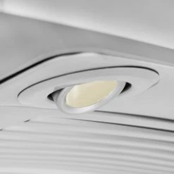 ZLINE Kitchen And Bath ZLINE Convertible Vent Island Mount Range Hood In Stainless Steel & Glass (GL9i)