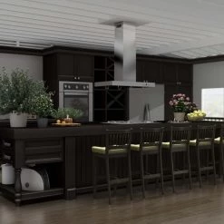 ZLINE Kitchen And Bath ZLINE Convertible Vent Island Mount Range Hood In Stainless Steel (KE2i)