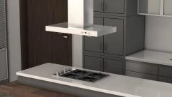ZLINE Kitchen And Bath ZLINE Convertible Vent Island Mount Range Hood In Stainless Steel (KE2i)