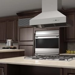 ZLINE Kitchen And Bath Shop By Brand ZLINE Outdoor Approved Island Mount Range Hood In Stainless Steel (697i-304)