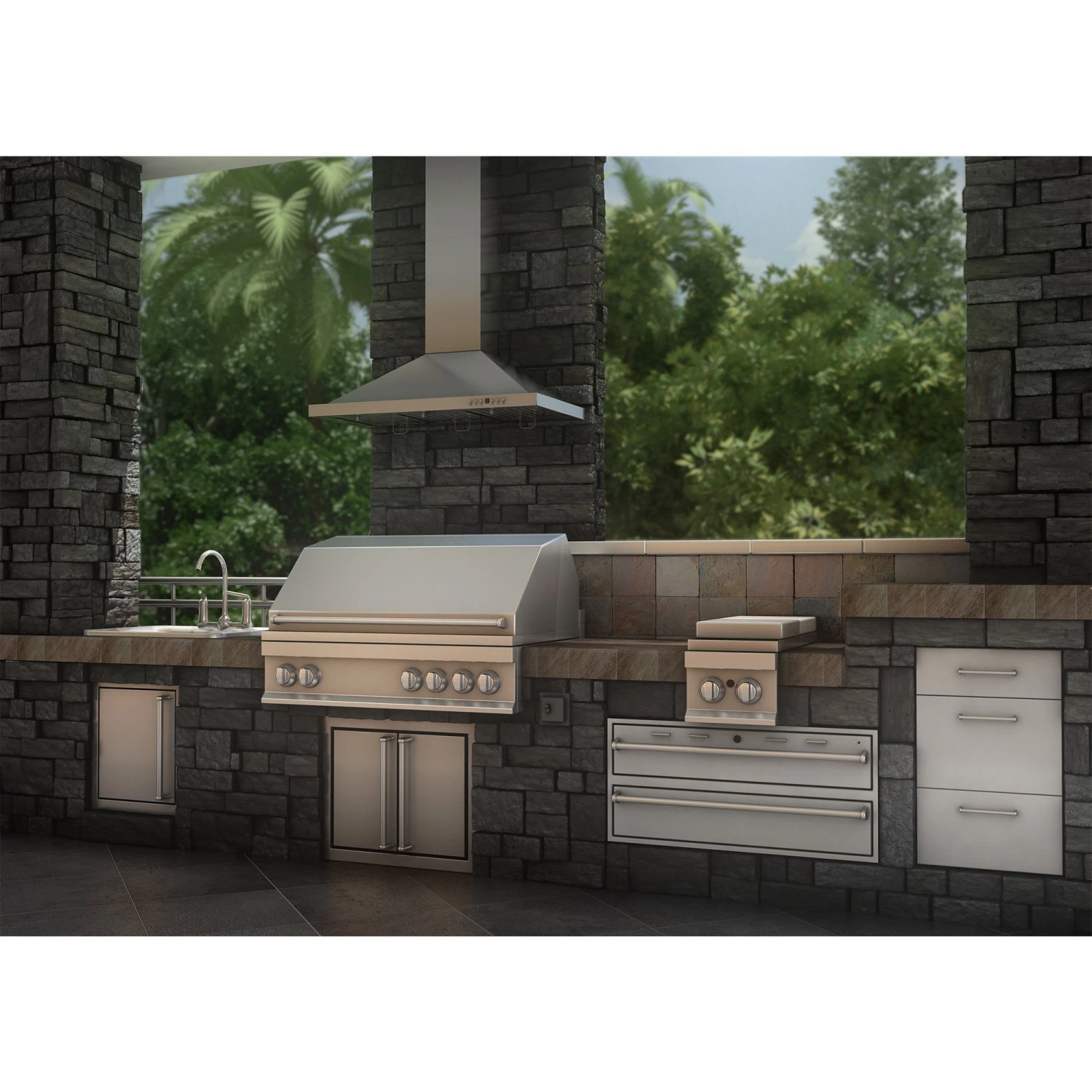 ZLINE Kitchen And Bath ZLINE Convertible Vent Outdoor Approved Wall Mount Range Hood In Stainless Steel (KB-304) Shop By Brand 11 ZLINE Kitchen And Bath ZLINE Convertible Vent Outdoor Approved Wall Mount Range Hood In Stainless Steel (KB-304) Shop By Brand