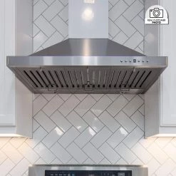 ZLINE Kitchen And Bath ZLINE Convertible Vent Outdoor Approved Wall Mount Range Hood In Stainless Steel (KB-304) Shop By Brand 37 ZLINE Kitchen And Bath ZLINE Convertible Vent Outdoor Approved Wall Mount Range Hood In Stainless Steel (KB-304) Shop By Brand