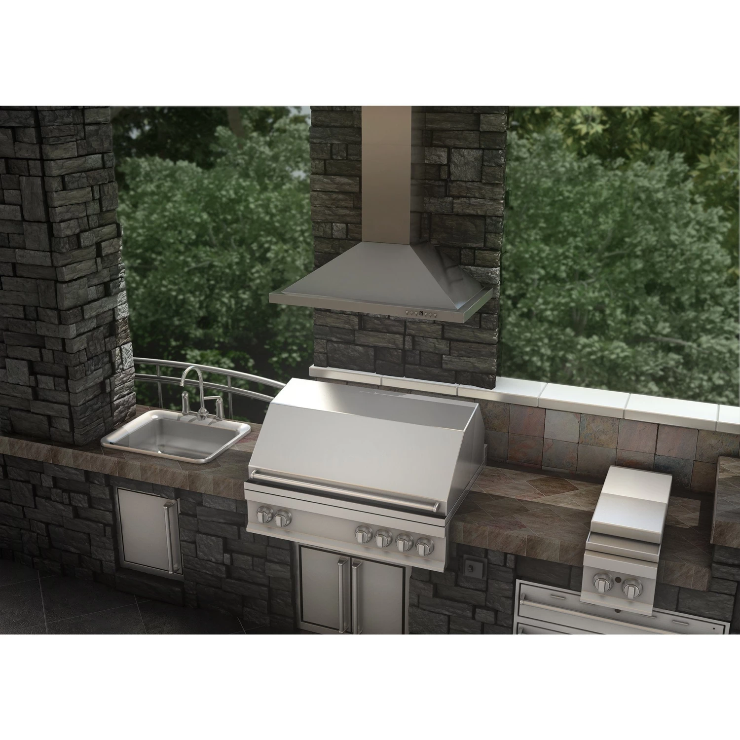 ZLINE Kitchen And Bath ZLINE Convertible Vent Outdoor Approved Wall Mount Range Hood In Stainless Steel (KB-304) Shop By Brand 12 ZLINE Kitchen And Bath ZLINE Convertible Vent Outdoor Approved Wall Mount Range Hood In Stainless Steel (KB-304) Shop By Brand
