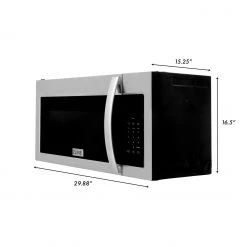 ZLINE Kitchen And Bath ZLINE Over The Range Convection Microwave Oven With Modern Handle And Color Options (MWO-OTR) Microwaves