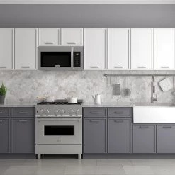 ZLINE Kitchen And Bath ZLINE Over The Range Convection Microwave Oven With Modern Handle And Color Options (MWO-OTR) Microwaves