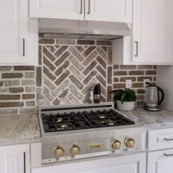 ZLINE Kitchen And Bath ZLINE Autograph Edition 30 In. Porcelain Rangetop With 4 Gas Burners In DuraSnow Stainless Steel And Accents (RTSZ-30)