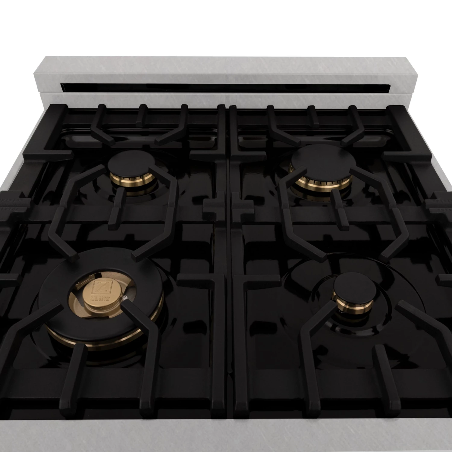 ZLINE Kitchen And Bath ZLINE Autograph Edition 24 In. 2.8 Cu. Ft. Dual Fuel Range With Gas Stove And Electric Oven In DuraSnow Stainless Steel With Accents (RASZ-SN-24) 15 ZLINE Kitchen And Bath ZLINE Autograph Edition 24 In. 2.8 Cu. Ft. Dual Fuel Range With Gas Stove And Electric Oven In DuraSnow Stainless Steel With Accents (RASZ-SN-24)