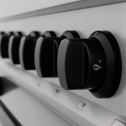 ZLINE Kitchen And Bath ZLINE Autograph Edition 24 In. 2.8 Cu. Ft. Dual Fuel Range With Gas Stove And Electric Oven In DuraSnow Stainless Steel With Accents (RASZ-SN-24) 35 ZLINE Kitchen And Bath ZLINE Autograph Edition 24 In. 2.8 Cu. Ft. Dual Fuel Range With Gas Stove And Electric Oven In DuraSnow Stainless Steel With Accents (RASZ-SN-24)