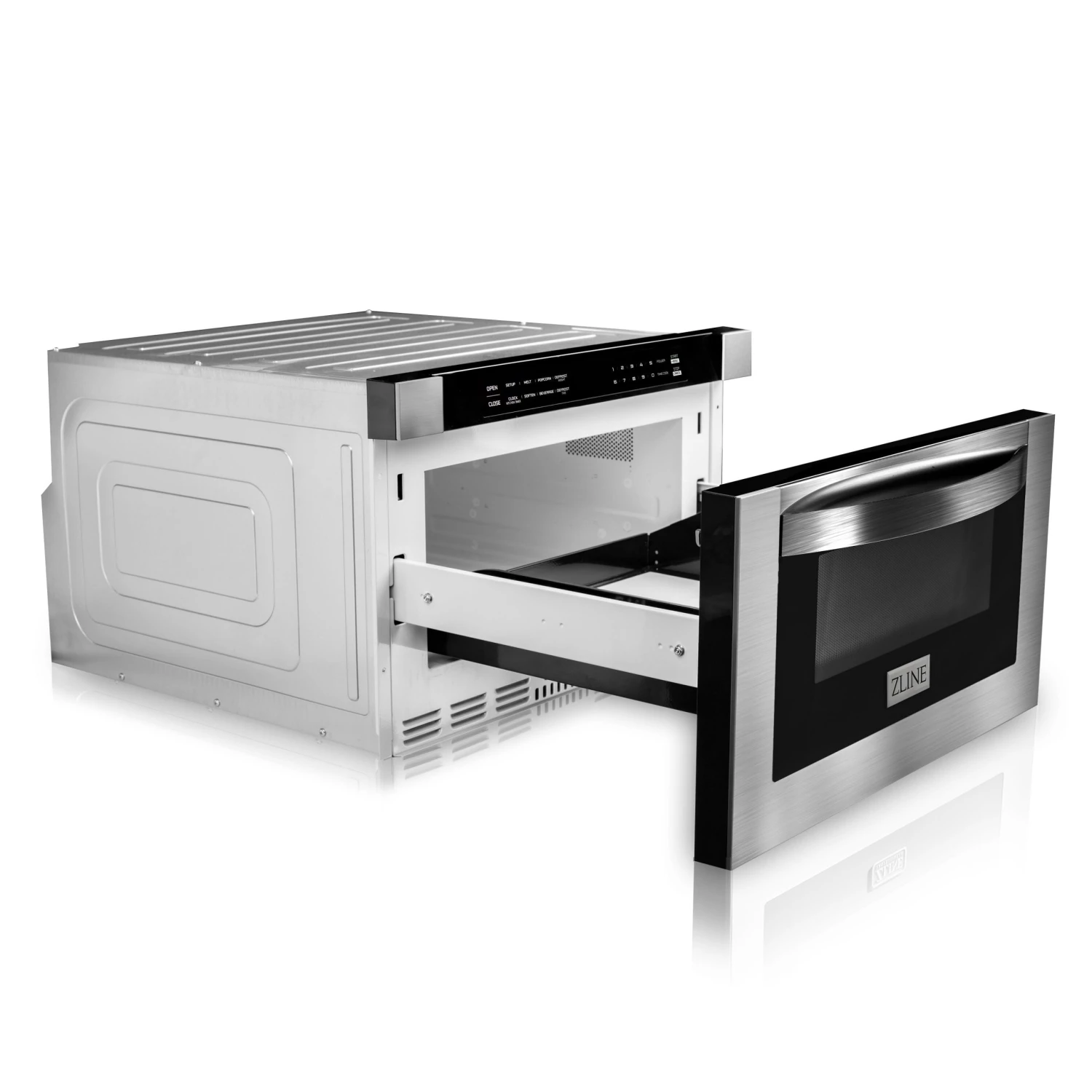 ZLINE Kitchen And Bath ZLINE 24 In. 1.2 Cu. Ft. Built-in Microwave Drawer With Color Options (MWD-1) 11 ZLINE Kitchen And Bath ZLINE 24 In. 1.2 Cu. Ft. Built-in Microwave Drawer With Color Options (MWD-1)