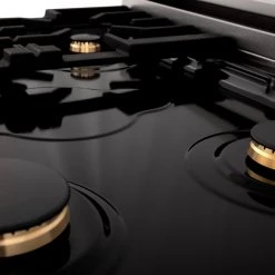 ZLINE Kitchen And Bath ZLINE Autograph Edition 24 In. 2.8 Cu. Ft. Dual Fuel Range With Gas Stove And Electric Oven In Stainless Steel With White Matte Door And Accents (RAZ-WM-24) Shop By Brand