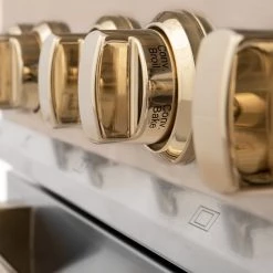 ZLINE Kitchen And Bath ZLINE Autograph Edition 48 In. 6.0 Cu. Ft. Range With Gas Stove And Gas Oven In Stainless Steel With Accents (RGZ-48) Shop By Style 30 ZLINE Kitchen And Bath ZLINE Autograph Edition 48 In. 6.0 Cu. Ft. Range With Gas Stove And Gas Oven In Stainless Steel With Accents (RGZ-48) Shop By Style