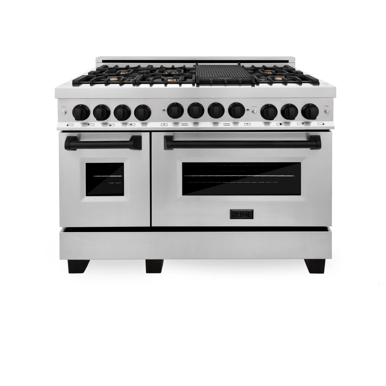ZLINE Kitchen And Bath ZLINE Autograph Edition 48 In. 6.0 Cu. Ft. Range With Gas Stove And Gas Oven In Stainless Steel With Accents (RGZ-48) Shop By Style 15 ZLINE Kitchen And Bath ZLINE Autograph Edition 48 In. 6.0 Cu. Ft. Range With Gas Stove And Gas Oven In Stainless Steel With Accents (RGZ-48) Shop By Style