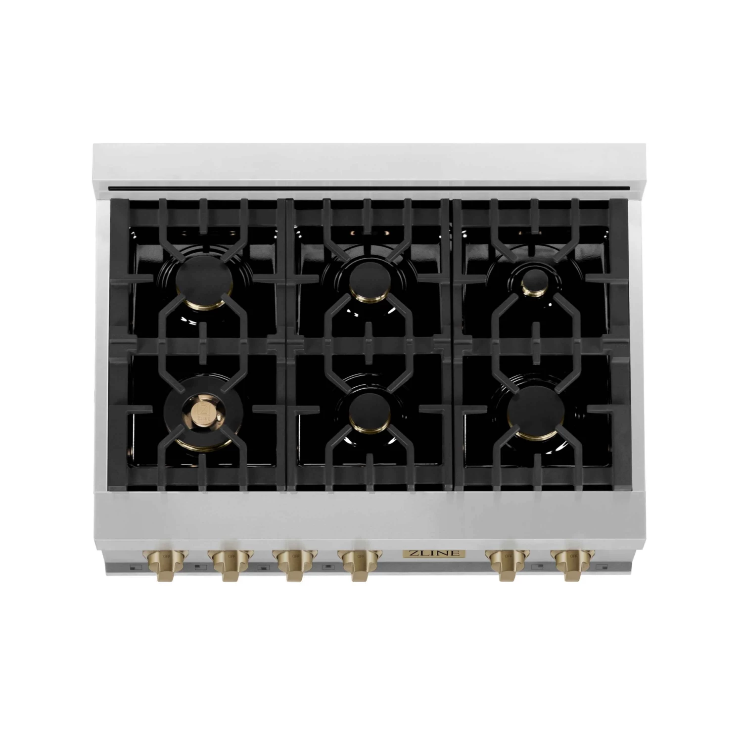 ZLINE Kitchen And Bath ZLINE Autograph Edition 36 In. Porcelain Rangetop With 6 Gas Burners In Stainless Steel And Accents (RTZ-36) Shop By Style 11 ZLINE Kitchen And Bath ZLINE Autograph Edition 36 In. Porcelain Rangetop With 6 Gas Burners In Stainless Steel And Accents (RTZ-36) Shop By Style