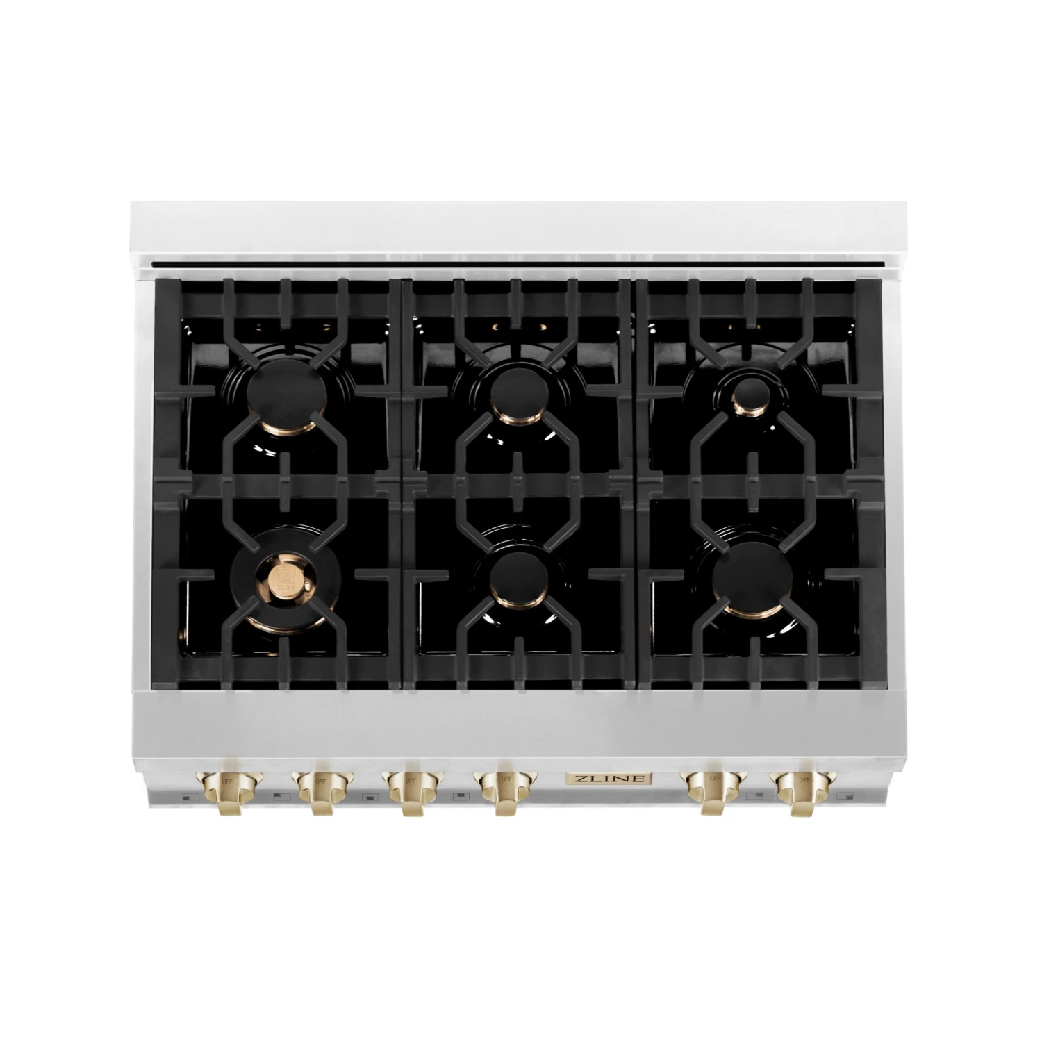 ZLINE Kitchen And Bath ZLINE Autograph Edition 36 In. Porcelain Rangetop With 6 Gas Burners In Stainless Steel And Accents (RTZ-36) Shop By Style 5 ZLINE Kitchen And Bath ZLINE Autograph Edition 36 In. Porcelain Rangetop With 6 Gas Burners In Stainless Steel And Accents (RTZ-36) Shop By Style