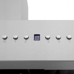 ZLINE Kitchen And Bath ZLINE Ducted Vent Wall Mount Range Hood In Stainless Steel With Built-in ZLINE CrownSound Bluetooth Speakers (667CRN-BT)