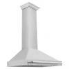 ZLINE Kitchen And Bath ZLINE 36 In. Stainless Steel Range Hood With Stainless Steel Handle And Color Options