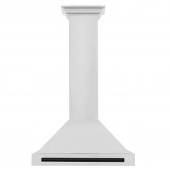 ZLINE Kitchen And Bath ZLINE 30 In. Autograph Edition Stainless Steel Range Hood With Stainless Steel Shell And Accents (KB4STZ-30) Shop By Brand