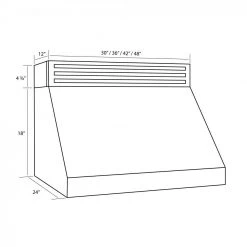 ZLINE Kitchen And Bath Shop By Brand ZLINE Recirculating Under Cabinet Range Hood In Stainless Steel (RK523)
